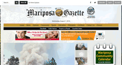 Desktop Screenshot of mariposagazette.com